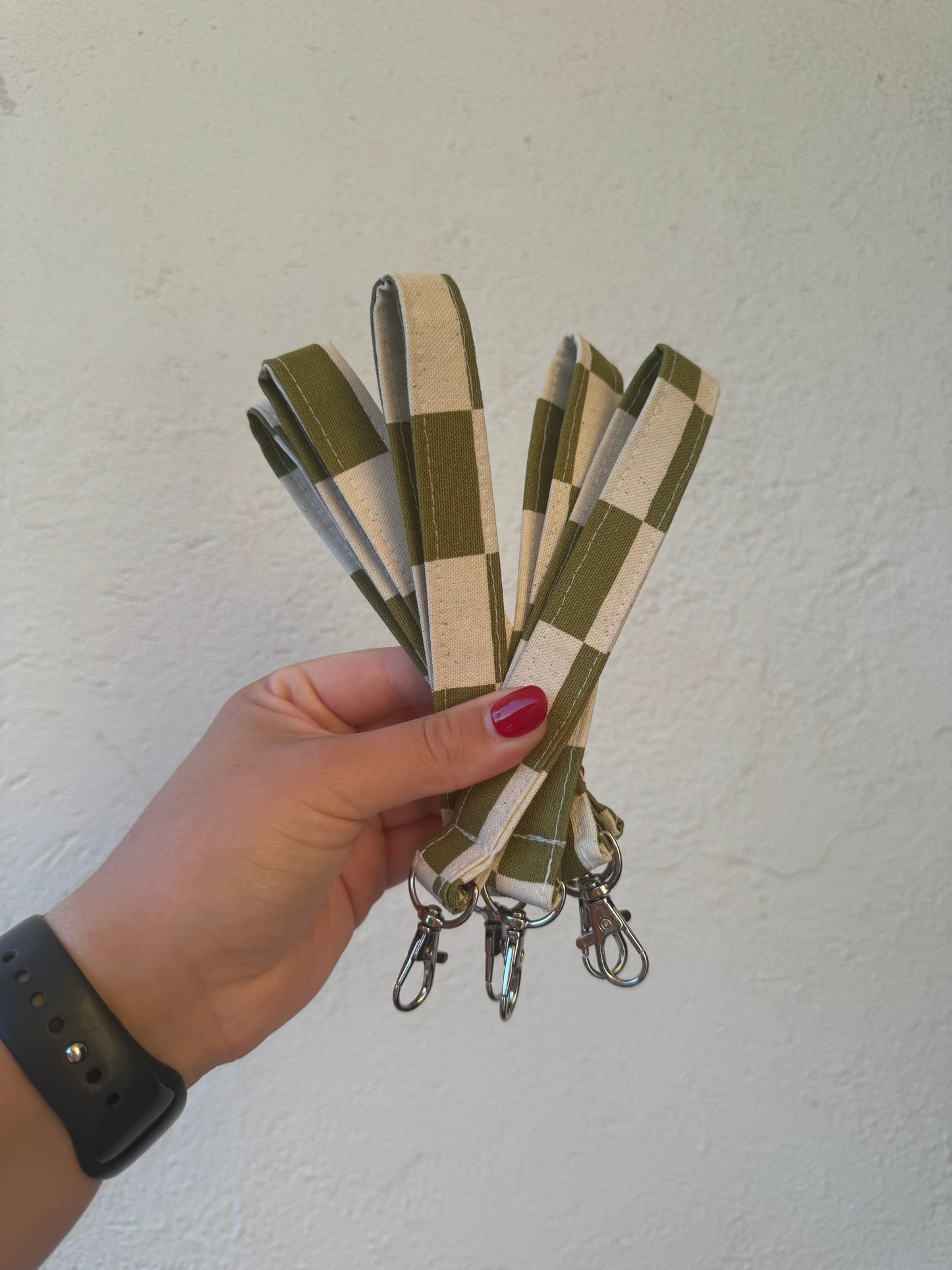 Wristlet | Green Check