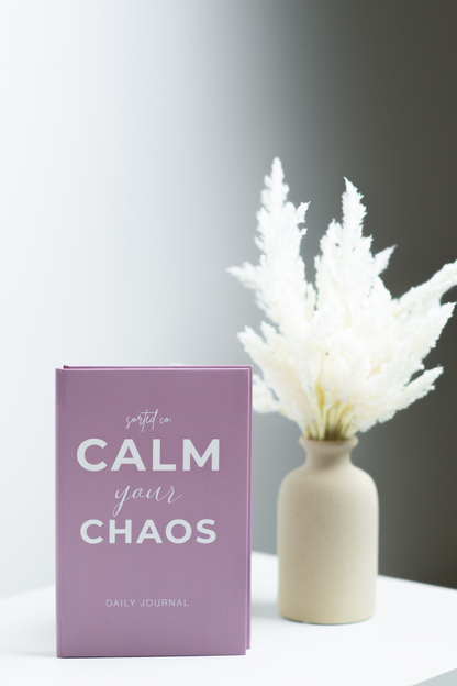 DUSTY MAUVE - Calm Your Chaos Gratitude Journal