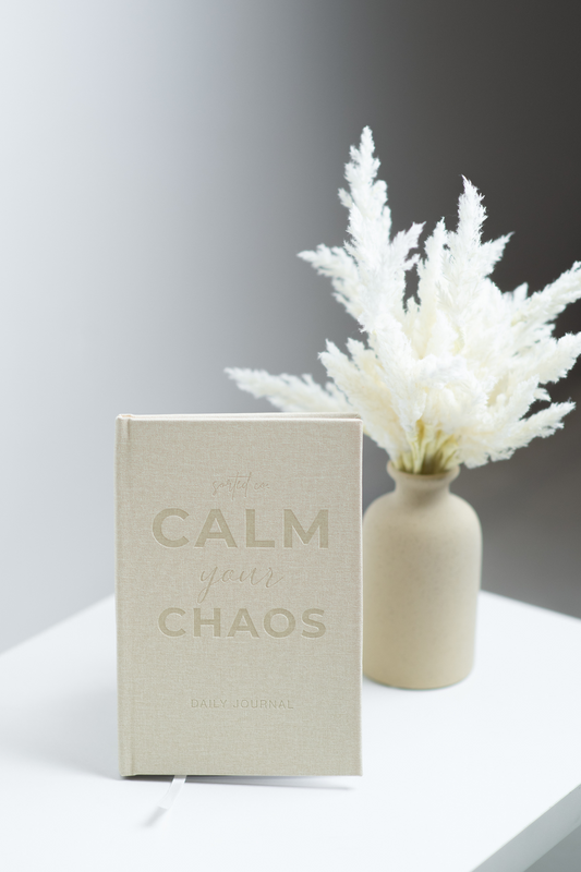 OAT LINEN - Calm Your Chaos Gratitude Journal