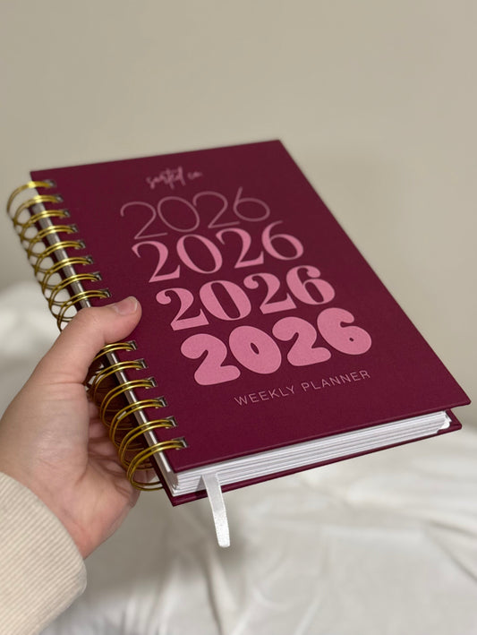 NEW 2026 Weekly Planners