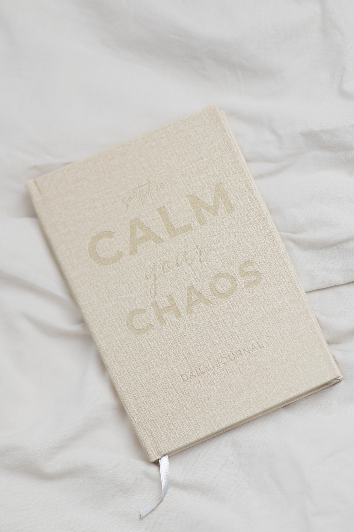 OAT LINEN - Calm Your Chaos Gratitude Journal