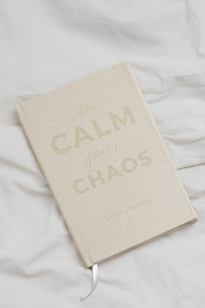 OAT LINEN - Calm Your Chaos Gratitude Journal