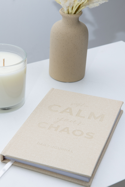 OAT LINEN - Calm Your Chaos Gratitude Journal