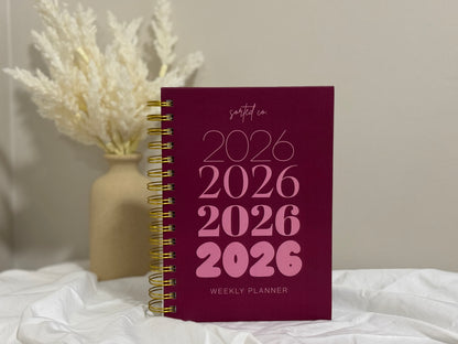 NEW 2026 Weekly Planners
